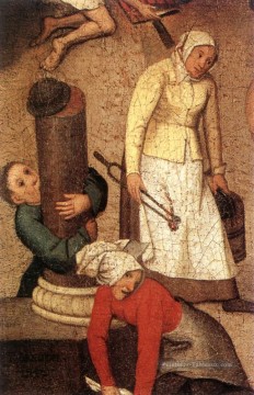 Proverbes 1 paysan genre Pieter Brueghel le Jeune Peinture à l'huile